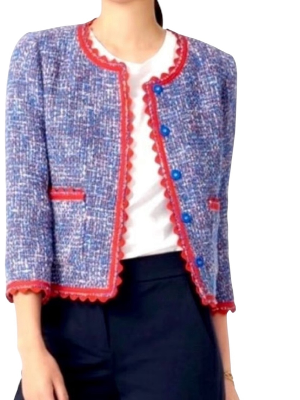 J Crew In Autumn Tweed blazer jacket